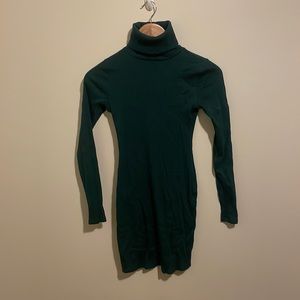 Forest green dress